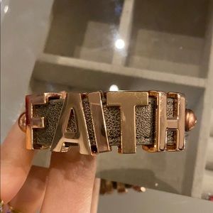 Faith bracelet